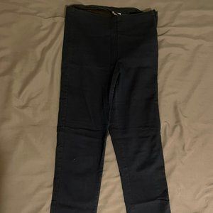 Navy High Waisted H&M Skinny Pants